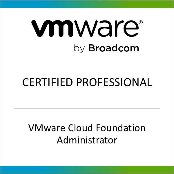 VMware Cloud Foundation Admin